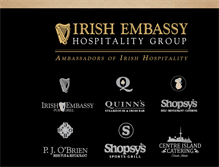Tablet Screenshot of irishembassygroup.com